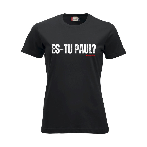 Minnskis Es-tu Paul Naisten T-paita Thumbnail